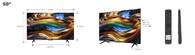 TV TCL 50%%%quot; 50P755 UHD GOOGLETV DOLBY ATMOS