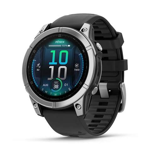 Smartwatch Garmin Fenix E plata