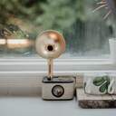 RADIO SANGEAN SCP100DBG CON GRAMOFONO, BLACK GOLD