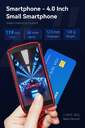 SMARTPHONE CUBOT POCKET 4/64 4%%%quot; ROJO/NEGRO