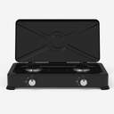 HORNILLOS U.BLUE 7009 2F NEGRA C/TAPA