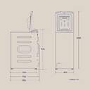 LVD. ARTICA AL81300ATB 8K 1300R BCO CS