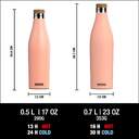 BOTELLA SIGG MERIDIAN SHY PINK 0.5L