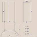 FRI. ARTICA AFEA17783F460I/MAXICOOL460ES 177x84