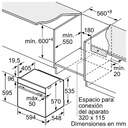 HORNO BOSCH HBG5780W6 MF PIRO CRISTAL BLANCO