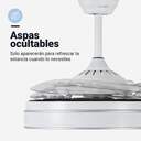 VENTILADOR TECHO U.BLUE NASIM 7048WX RETRACT DC.WI