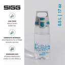 BOTELLA SIGG TOTAL CLEAR ONE MYPLANET AQUA 0.5L
