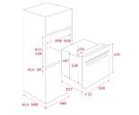 HORNO TEKA HBC625P INOX COMPAC. PIRO DSP 41534010