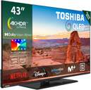 TV TOSHIBA 43%%%quot; 43QV3F63DG UHD QLED SMART TV ALLM