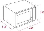 MICR. TEKA MWE225G BLANCO 40590471