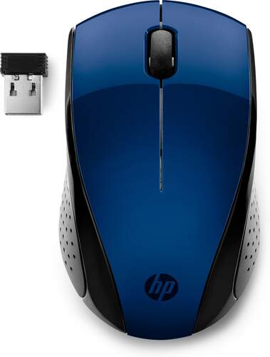 Rat&oacute;n HP 220S inal&aacute;mbrico azul