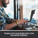 RATON OPTICO LOGITECH M220 SILENT WIRELESS BLANCO