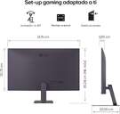 MONITOR LG 27%%%quot; 27G411A-B - GAMING 144HZ 1 MS FHD