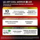 ACON.SPLIT LG MIRROR12X.SET WIFI