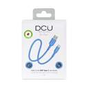 CABLE DCU USB C a USB A 1M 2.0 AZUL