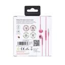 AURICULAR DCU JACK 3,5MM STEREO ROSA