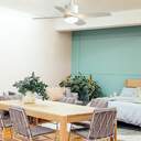 VENTILADOR TECHO U.BLUE MIDI 4052W 132 LED 55W DC