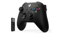 MANDO XBOX ONE / PC  NEGRO Y ADAPTADOR W10