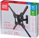 SOPORTE ONE FOR ALL WM2441 GIRATORIO 90%%%#186; 13%%%quot;-65%%%quot;