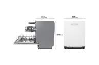 LVJ. LG DB375TXS 3%%%#186;B 8P 60CM QUADWASH INT