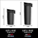 TERMO DE LIQUIDOS SIGG BLACK TOUCH 0.27 L