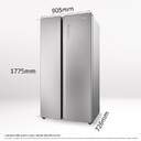 FRI. HAIER HSW79F18ANMM 177x91 NF INOX DSP
