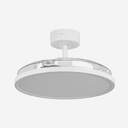 VENTILADOR TECHO U.BLUE DUSTER 7042W RETRAC DC BCO