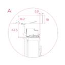 FRICOM. TEKA RBF78785FI 194x69x55 NF INT 113560033