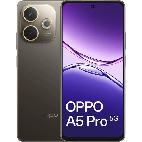Smartphone Oppo A5 Pro 5G 8/256 GB Negro Marrón