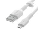 CABLE BELKIN LIGHTNING a USB A 1M CAR.RAPIDA WHITE