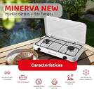 HORNILLO MECHIONI MINERVA2 GAS 2F BLANCO