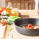 CACEROLA BRA PRIOOR BAJA 24CM C/TAPA CRISTAL