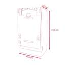 LVJ. EVVO D3XSLIM 45CM INOX