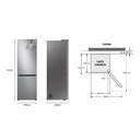 FRICOM. SAMSUNG RB34T775CS9 185x60 INOX METALCOOLI