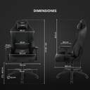 SILLA GAMING DRIFT DR250 XXL NEGRO