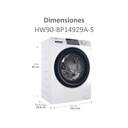 LVD. HAIER HW90BP14929AS 9K 1400R BCA ABT STEAM