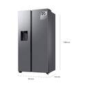 FRI. SAMSUNG RS70F67KCTEF 179x92 DISP INOX