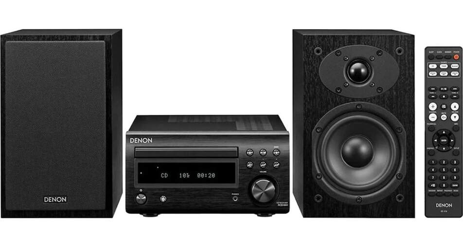 Cadena Denon D-M41 Negra