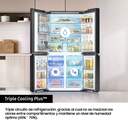 FRI. SAMSUNG RF65DB970E22EF 185x92 4P NEGRO