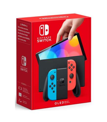 Consola Nintendo Switch OLED Azul/Rojo 2021