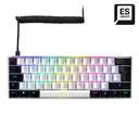 TECLADO SHARKOON SGK50 S4 RGB SWITCH ROJO GAMING