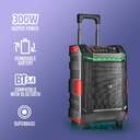 ALTAVOZ NGS WILDBASH 300W BT IPX6 NEGRA
