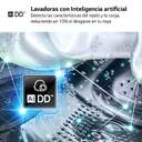 LVD. LG F4WR5009A6M 9K 1400R INOX GRAFITO STEAM