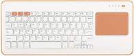 TECLADO SILVERELECTRONICS WIRELESS WHIT PEACH
