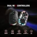 MANDO MINI DRAGONSHOCK SWITCH 2 UNIDADES RGB