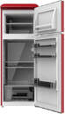 FRI. CECOTEC 2D ORIGIN 215 RED RETRO 2P 215L 02751
