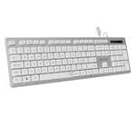 TECLADO SUBBLIM ERGO KEYS FLAT HQ SILVER