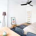 VENTILADOR TECHO U.BLUE BORA 4052BDC 132 DC LED