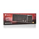 TECLADO NGS FORTUNE-BT MULTIDISPOSITIVO ALUMINO