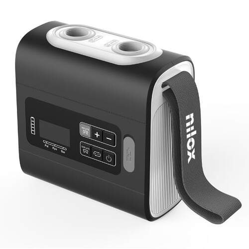 Compresor de aire Nilox NXOUTDOORPUMP Port&aacute;til Negro